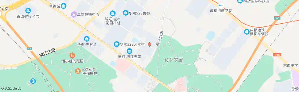 成都海棠路银杏大道口_公交站地图_成都公交_妙搜公交查询2025