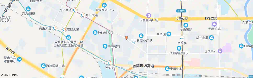 成都紫荆东路西_公交站地图_成都公交_妙搜公交查询2025