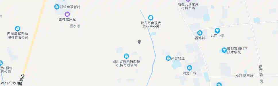 成都蛟龙港新华大道中_公交站地图_成都公交_妙搜公交查询2025