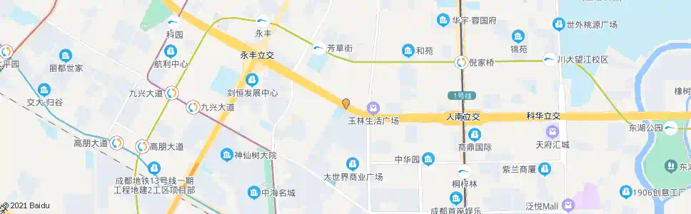 成都紫荆北路口_公交站地图_成都公交_妙搜公交查询2025
