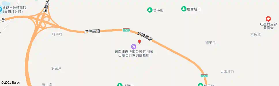 成都水库桥头_公交站地图_成都公交_妙搜公交查询2025
