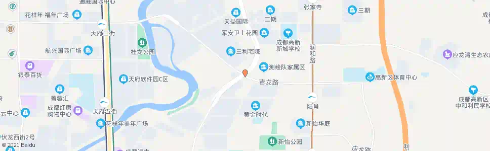 成都中和1线路口_公交站地图_成都公交_妙搜公交查询2025