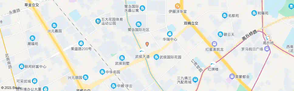 成都双丰中路_公交站地图_成都公交_妙搜公交查询2025