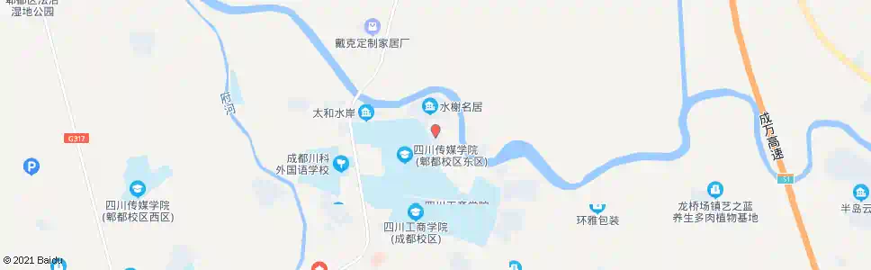 成都上上院小区_公交站地图_成都公交_妙搜公交查询2025