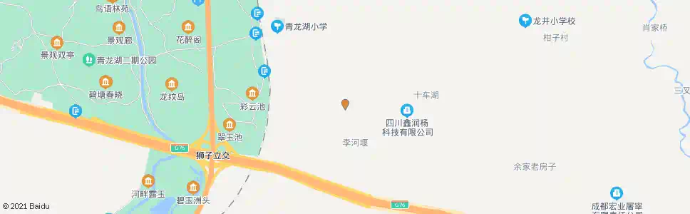 成都西河大道_公交站地图_成都公交_妙搜公交查询2025