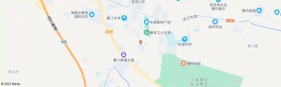 成都新繁正西街_公交站地图_成都公交_妙搜公交查询2025