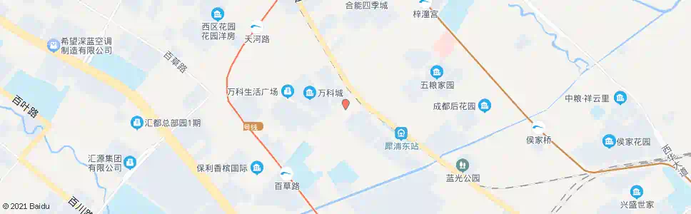 成都和心路_公交站地图_成都公交_妙搜公交查询2025