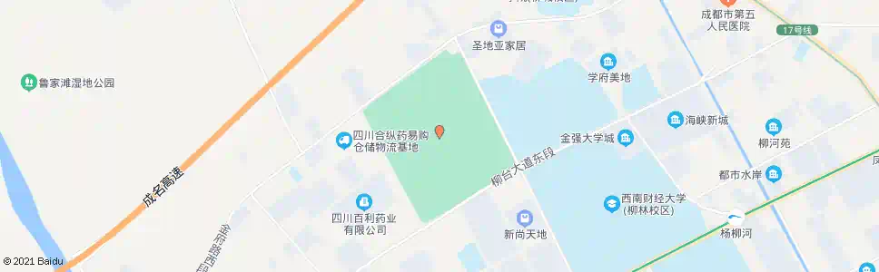 成都中医药大学北_公交站地图_成都公交_妙搜公交查询2025
