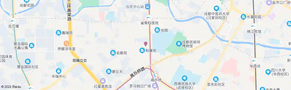 成都菊乐路东_公交站地图_成都公交_妙搜公交查询2025