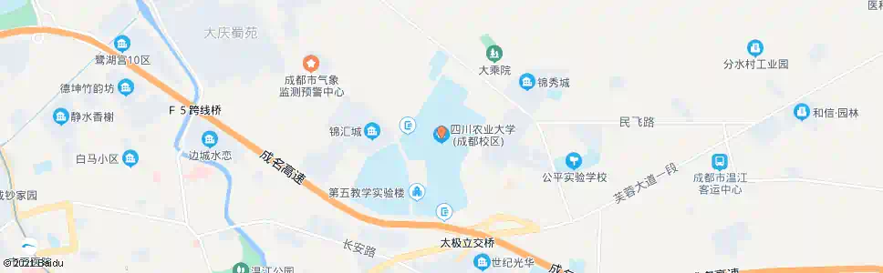 成都四川农业大学_公交站地图_成都公交_妙搜公交查询2025