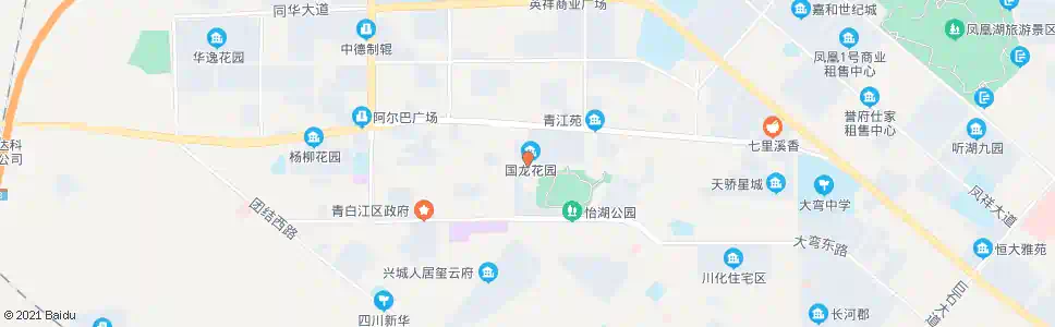 成都怡湖东路西_公交站地图_成都公交_妙搜公交查询2025