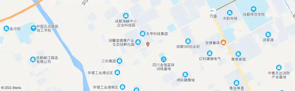 成都海科路口_公交站地图_成都公交_妙搜公交查询2025