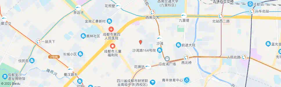 成都为民路南_公交站地图_成都公交_妙搜公交查询2025