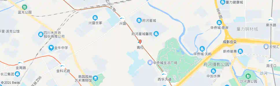 成都青杠一队_公交站地图_成都公交_妙搜公交查询2025