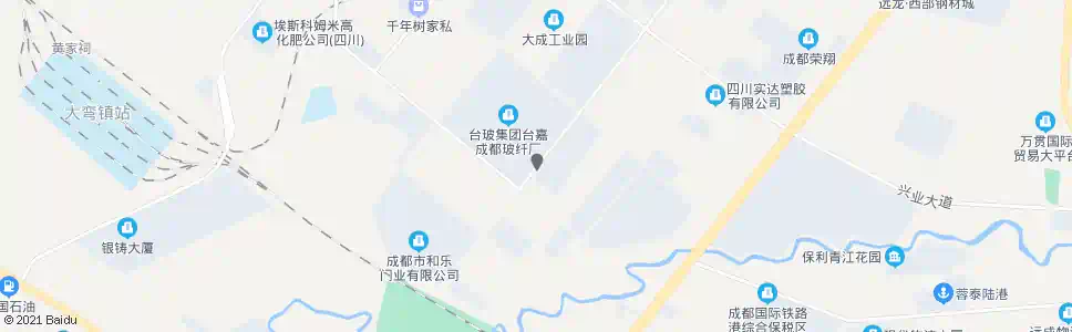 成都台嘉_公交站地图_成都公交_妙搜公交查询2025