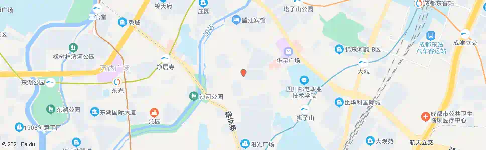 成都静沙北路南_公交站地图_成都公交_妙搜公交查询2025