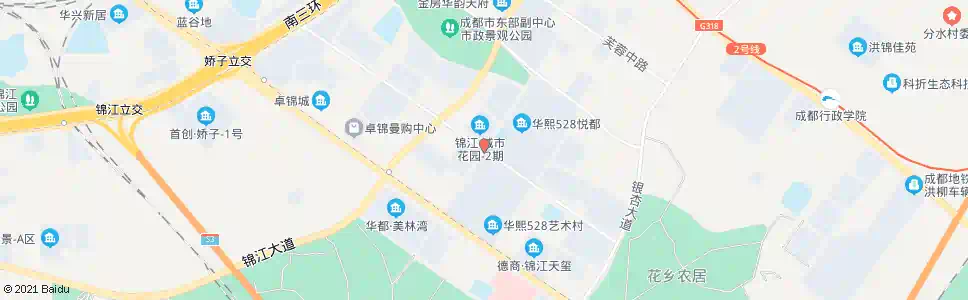成都海棠路喜树街口_公交站地图_成都公交_妙搜公交查询2025