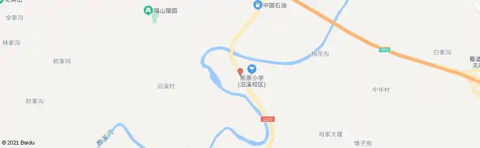 成都沿溪村_公交站地图_成都公交_妙搜公交查询2025