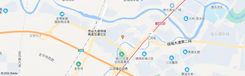 成都石经加油站_公交站地图_成都公交_妙搜公交查询2025