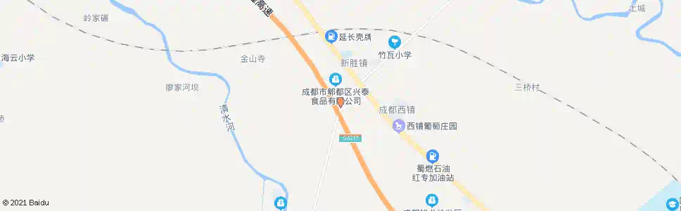 成都竹瓦镇_公交站地图_成都公交_妙搜公交查询2025