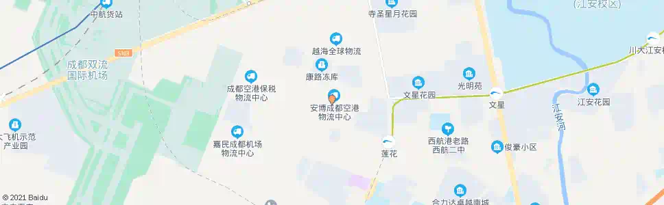 成都物流大道成华大道口_公交站地图_成都公交_妙搜公交查询2025