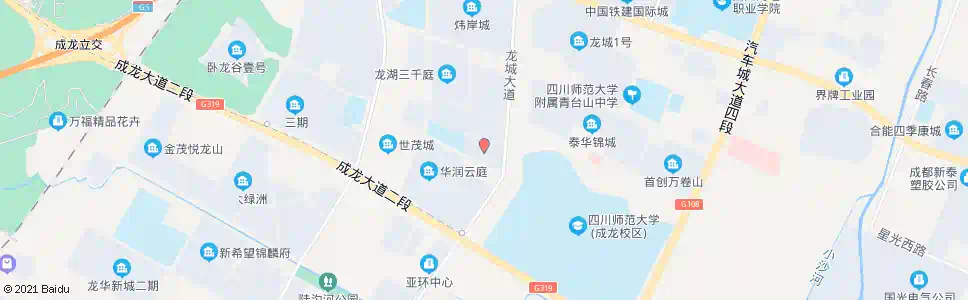 成都凯德卓锦万黛_公交站地图_成都公交_妙搜公交查询2025