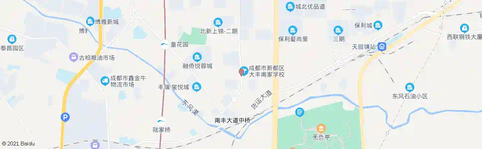 成都鲜花大院_公交站地图_成都公交_妙搜公交查询2025