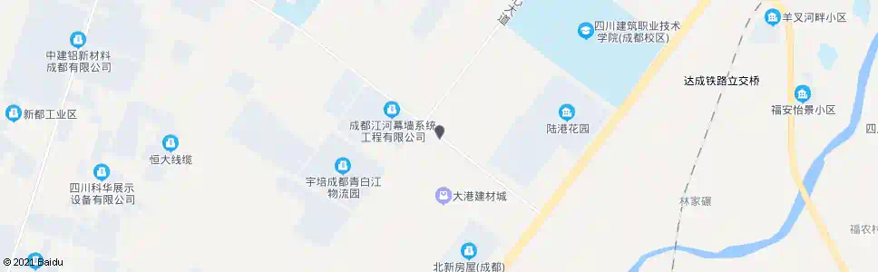 成都大港路_公交站地图_成都公交_妙搜公交查询2025