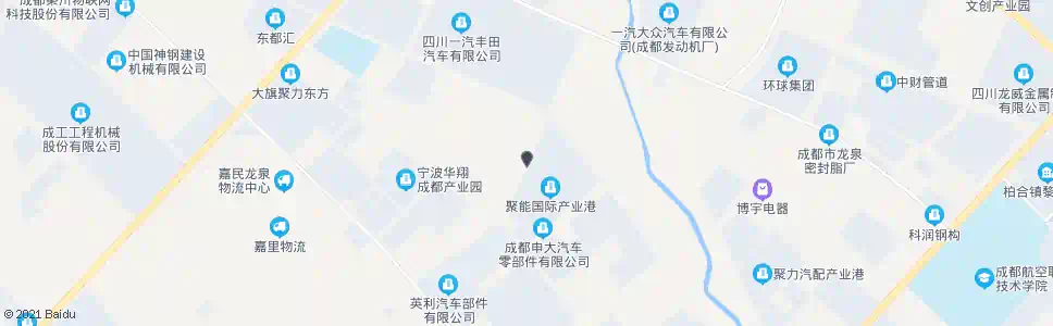 成都聚能国际_公交站地图_成都公交_妙搜公交查询2025