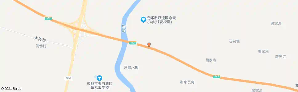成都新街村_公交站地图_成都公交_妙搜公交查询2025