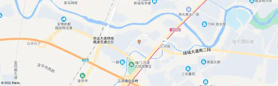 成都花园小区三期_公交站地图_成都公交_妙搜公交查询2025