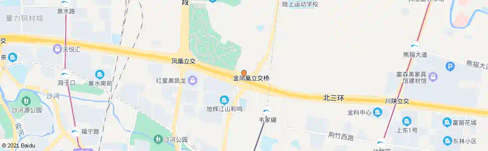 成都三环拥军路口外侧_公交站地图_成都公交_妙搜公交查询2025
