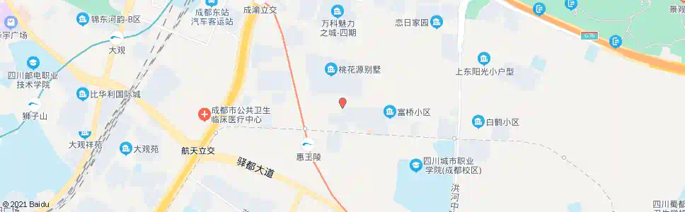 成都半边街西_公交站地图_成都公交_妙搜公交查询2025