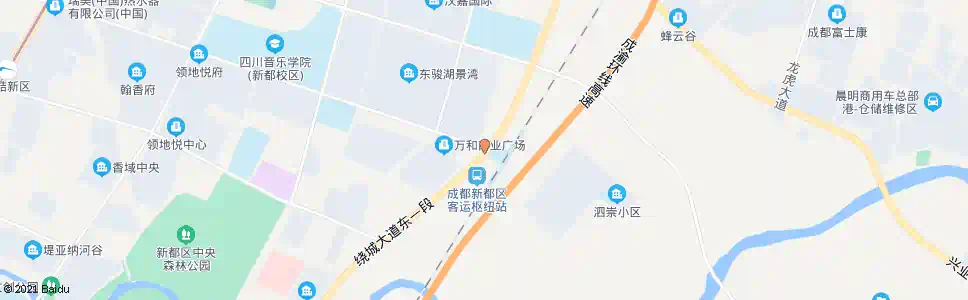 成都绕城大道东段口_公交站地图_成都公交_妙搜公交查询2025