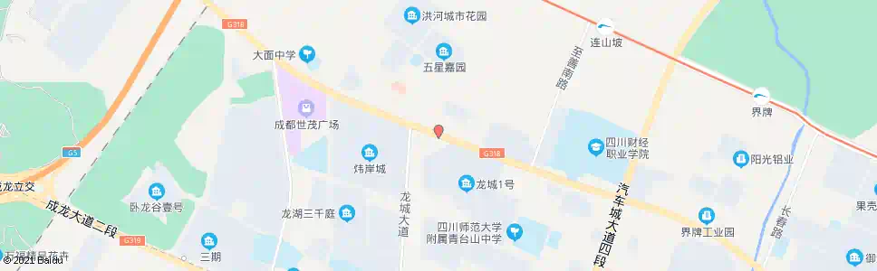 成都连山村_公交站地图_成都公交_妙搜公交查询2025