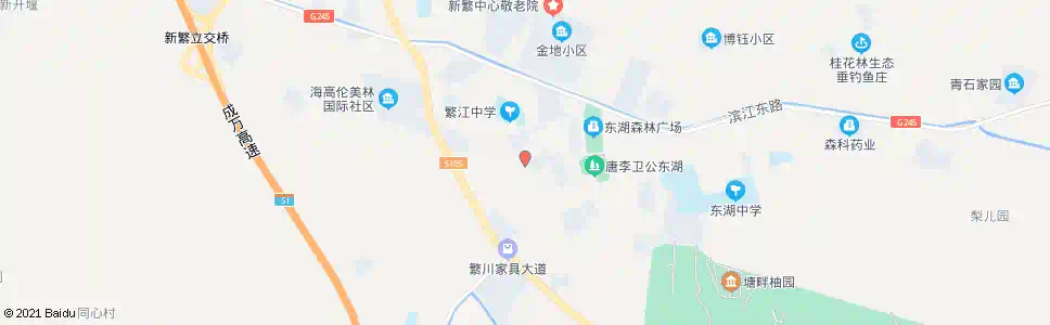 成都繁清大道_公交站地图_成都公交_妙搜公交查询2025
