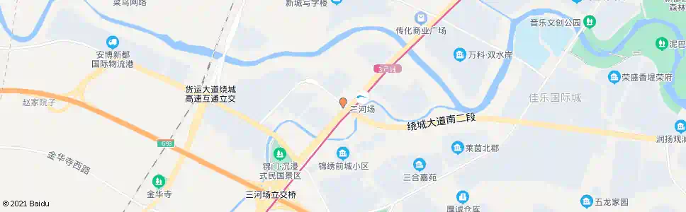 成都绕城大道南段口_公交站地图_成都公交_妙搜公交查询2025