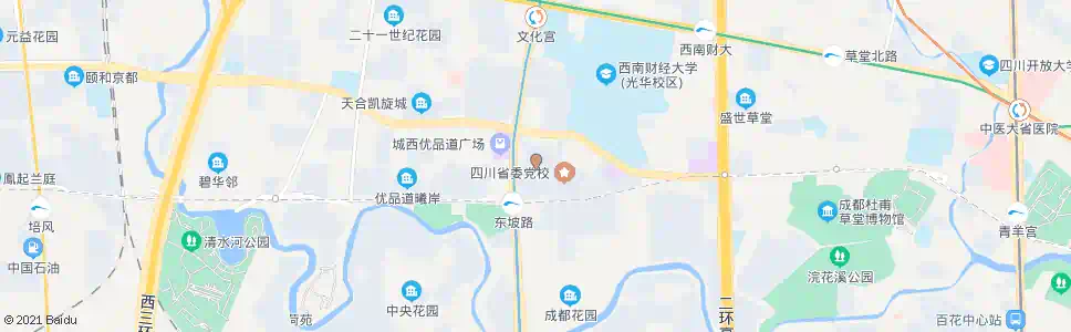 成都青羊大道光华站_公交站地图_成都公交_妙搜公交查询2025