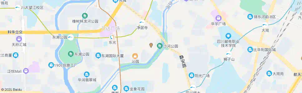 成都观音桥街_公交站地图_成都公交_妙搜公交查询2025