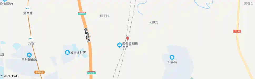 成都新万路口_公交站地图_成都公交_妙搜公交查询2025