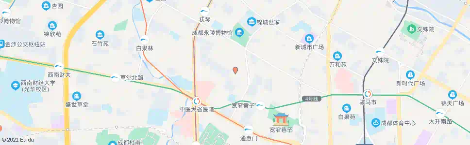 成都西青路_公交站地图_成都公交_妙搜公交查询2025