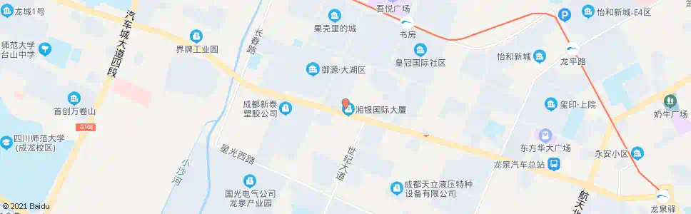 成都玉龙街_公交站地图_成都公交_妙搜公交查询2025