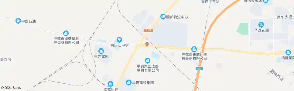 成都红峰村西_公交站地图_成都公交_妙搜公交查询2025