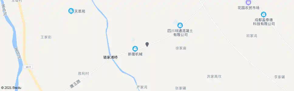成都筒春村村委会_公交站地图_成都公交_妙搜公交查询2025