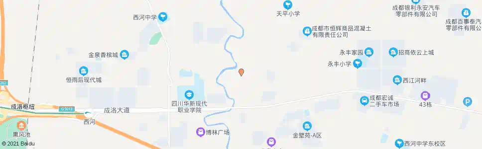 成都简华桥卫生院_公交站地图_成都公交_妙搜公交查询2025