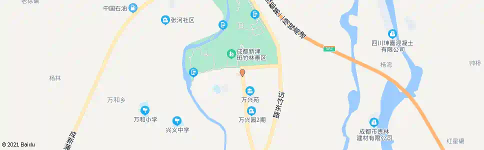 成都兴义镇_公交站地图_成都公交_妙搜公交查询2025