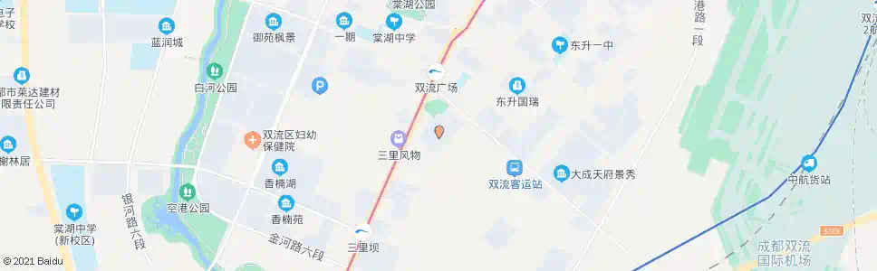 成都国栋南园五星城_公交站地图_成都公交_妙搜公交查询2025