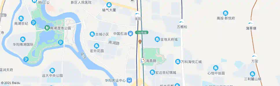 成都天府大道海洋路口_公交站地图_成都公交_妙搜公交查询2025