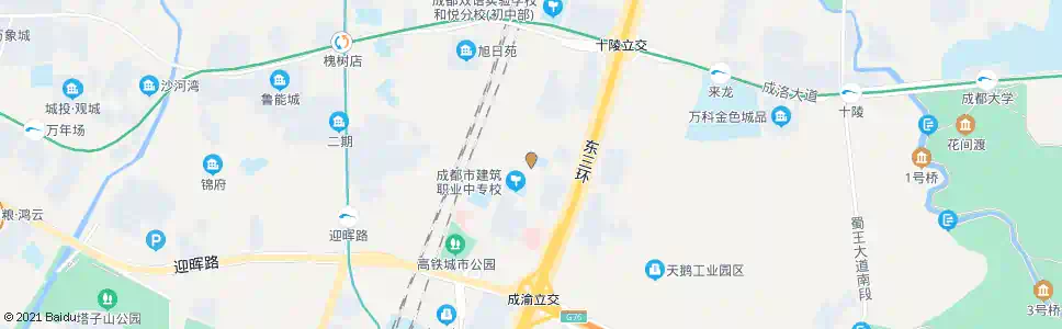 成都杨东路三线_公交站地图_成都公交_妙搜公交查询2025