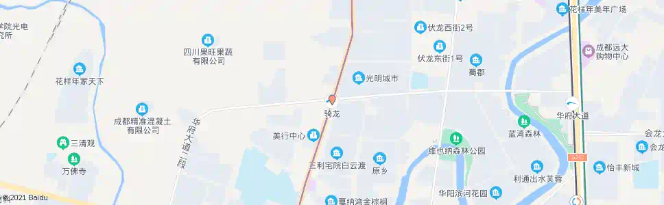 成都骑龙小区_公交站地图_成都公交_妙搜公交查询2025